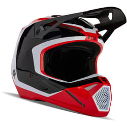 FOX V1 Nitro MIPS Motocross Helmet, black-white-red, Size XL for Men