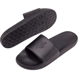 FOX Head Slippers, black, Size XL for Men