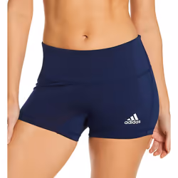 adidas Women's 4 Inch Shorts  Team Navy Blue/White  Medium