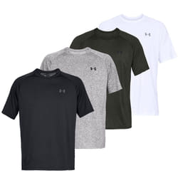 Under Armour Tech 2.0 Mens Short Sleeve Training Fitness T-Shirt Tee - Navy Blue, S