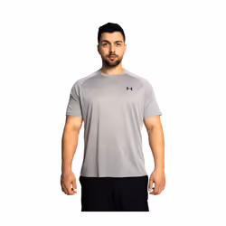 UNDER ARMOUR TECH 2.0 T SHIRT LIGHT HEATHER - M