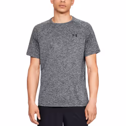 Under Armour Mens Tech 2.0 Short Sleeve Crew Neck Gym Fitness T-Shirt Tee Top - 2XL, Grey
