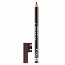 Rimmel London Brow This Way Professional Eyebrow Pencil  Long-Wearing  Highly-Pigmented  Built-In Brush  001  Dark Brown  0.0 ...