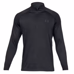 Under Armour Tech 2.0 1/2 Zip Mens Long Sleeve Training Shirt - Black, XL
