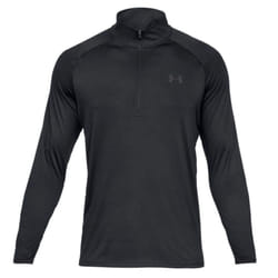 Under Armour Tech 2.0 1/2 Zip Mens Long Sleeve Training Shirt - Black, XL