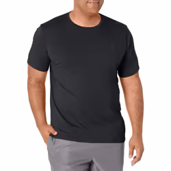 Under Armour Men's UA Sportstyle Left Chest Short Sleeve Shirt XXL Black