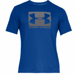 Under Armour Boxed Sportstyle, T-shirt, Adult, Male, Blue, Monochromatic, S