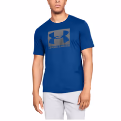 Under Armour Boxed Sportstyle T-shirt Crew neck Short sleeve Cotton, Polyester