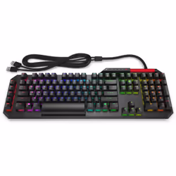 HP OMEN by Sequencer Keyboard, Full-size (100%), Wired, USB, Mechanical, Black