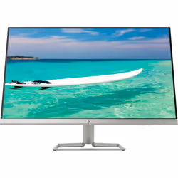 HP 27f, 68.6 cm (27"), 1920 x 1080 pixels, Full HD, LED, 5 ms, Black, Silver