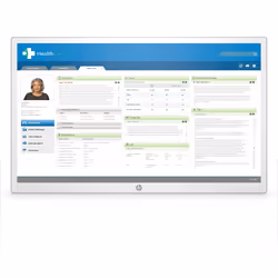 HP Healthcare Edition HC271, 68.6 cm (27"), 2560 x 1440 pixels, Quad HD, LED, 12 ms, White