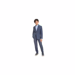 Calvin Klein Boys' Blazer Suit Jacket  2-button Single Breasted Closur