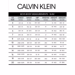 Calvin Klein Boys' Long Sleeve Slim Fit Dress Shirt  Button-down Style
