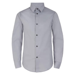 Calvin Klein Boys' Long Sleeve Slim Fit Dress Shirt  Button-down Style