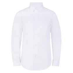 Calvin Klein Boys' Long Sleeve Slim Fit Dress Shirt  Button-down Style
