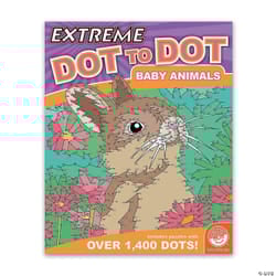 MindWare Extreme Dot to Dot: Baby Animals Coloring book/album