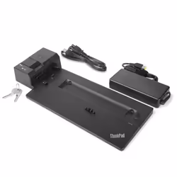 Lenovo 40AJ0135UK laptop dock/port replicator Docking Black - Additional view 4