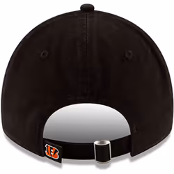 New Era Women's NFL Core Classic 9TWENTY Adjustable Hat Cap One Size Fits All (Cincinnati Bengals Black)