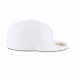 New Era New York Yankees White Primary Logo Basic 59FIFTY Fitted Cap White 7 1/4