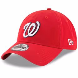 New Era Replica Core Classic Twill 9TWENTY Adjustable Hat Cap Washington Nationals Red