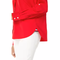 Tommy Hilfiger womens Classic Long Sleeve Roll Tab (Standard and Plus