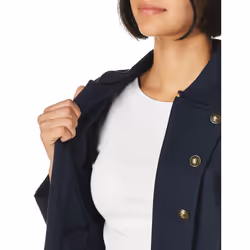 Tommy Hilfiger Women's Casual Band Jacket  Fall Fashion  Sky CAPT  Med