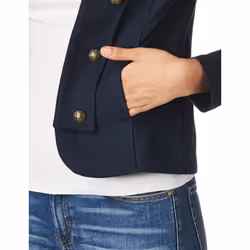 Tommy Hilfiger Women's Casual Band Jacket  Fall Fashion  Sky CAPT  Med