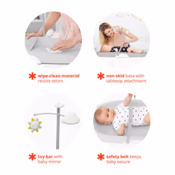 Skip Hop Baby Changing Pad Nursery Style Grey