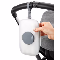 Skip Hop On-The-Go Wipes Dispenser  Grab & Go  Grey