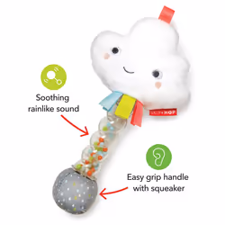 Skip Hop Baby Rattle  Silver Lining Cloud Rainstick
