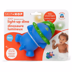 Skip Hop Baby Bath Toy  Zoo Light Up Squeeze Toy  Dino