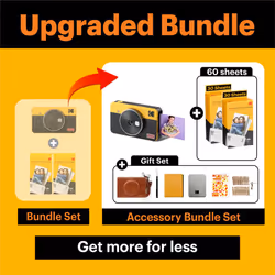 KODAK Mini Shot 2 Retro 4PASS 2-in-1 Instant Digital Camera and Photo