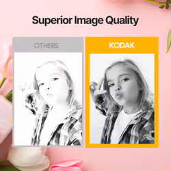 KODAK Memo Shot ERA Kids Instant Digital Camera and Photo Label Printer  White (Camera with 1 Roll One-Touch Label Cartridge) - Additional view 4