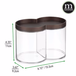 mDESIGN 00159MDBST kitchen storage container Plastic
