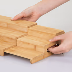 mDESIGN 00468MDK shelve Bamboo