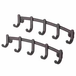 mDESIGN 00865MDHS, Steel, Monochromatic
