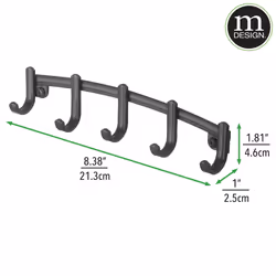 mDESIGN 00865MDHS hanging storage organizer Steel