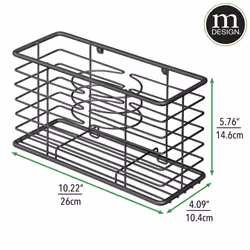 mDESIGN 04567MDBST hanging storage organizer Steel