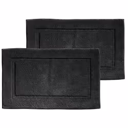 mDESIGN 06250MDBST, Black, Monochromatic, Cotton, Black