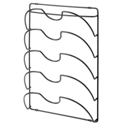 mDESIGN 06398MDK hanging storage organizer Steel Black
