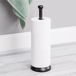 mDESIGN 08240MDBST toilet roll holder Floorstanding White