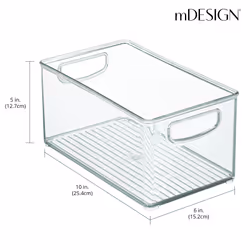 mDESIGN 08636MDBST decorative basket/bin