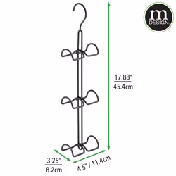 mDESIGN 09516MDCO hanging storage organizer Steel