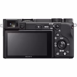 SONY A6400 Body Black +camera Bag + NP-FW50 Battery