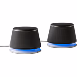 Amazon Basics Stereo 2.0 Speakers for PC or Laptop, 3.5mm Aux input,