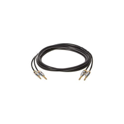 16AWG Speaker Cable with GoldPlated Banana Tips 4mm CL2 999 Oxygen Free 6Foot