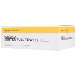 AmazonCommercial 2-Ply White Centerpull Paper Towels |Bulk for Business | Centerpull Hand Towels |Compatible with Universal Dispensers|FSC Certified |