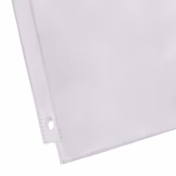 Amazon Basics Clear Sheet Protector for 3 Ring Binder  8.5"" x 11"" - 500-Pack