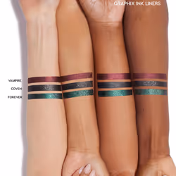 ColourPop Graphix Ink Liner - High-Pigment Liquid  Colored Eyeliner with a Long-Lasting  Buildable Formula and Flexible Precision Tip - Forever (0.07