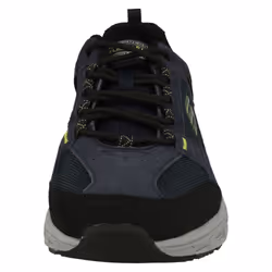 ) Men's Skechers Lace Up Trainer Oak Canyon - UK 11, Navy/Lime (Blue